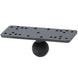 RAM Mount 6.25" x 2" Universal Electronics Base w/1.5" Ball [RAM-111BU] - Premium C Size from RAM Mounting Systems - Just $22.49! Shop now at Brushy Creek Marine