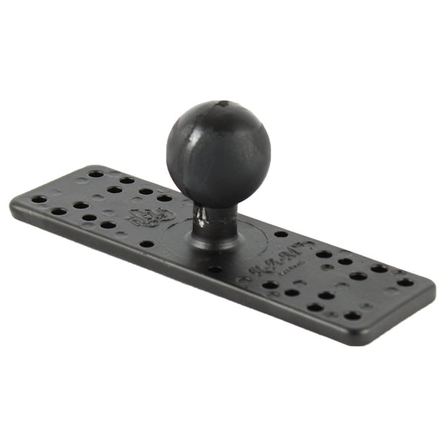 RAM Mount 6.25" x 2" Universal Electronics Base w/1.5" Ball [RAM-111BU] - Premium C Size from RAM Mounting Systems - Just $21.99! Shop now at Brushy Creek Marine
