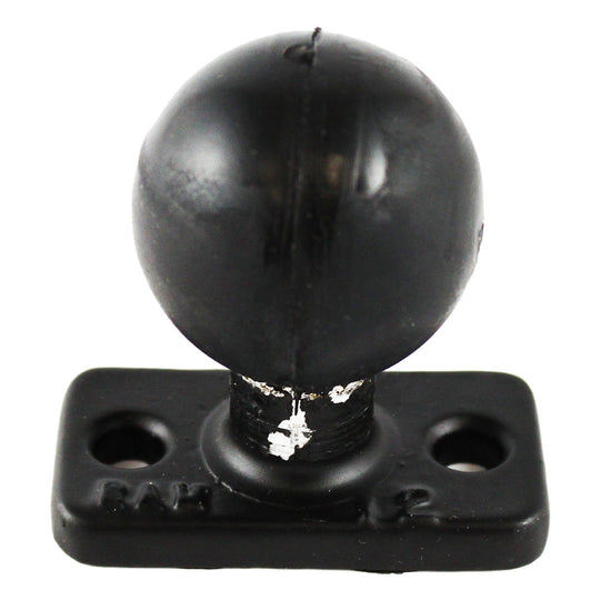 RAM Mount 1" x 2" Rectangle Base w/1.5" Ball [RAM-202U-12] - Premium C Size from RAM Mounting Systems - Just $16.49! Shop now at Brushy Creek Marine