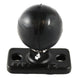 RAM Mount 1" x 2" Rectangle Base w/1.5" Ball [RAM-202U-12] - Premium C Size from RAM Mounting Systems - Just $16.49! Shop now at Brushy Creek Marine