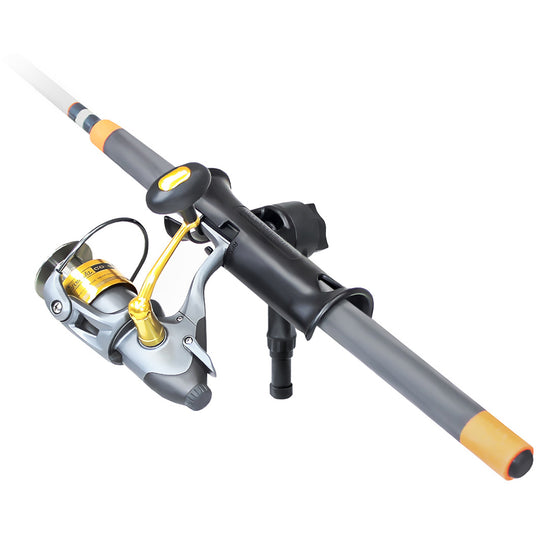 RAM Mount Tube Jr. Fishing Rod Holder w/Standard 4" Length Post Spline [RAP-390-STU] - Premium Fishing Rod Holders from RAM Mounting Systems - Just $18.49! Shop now at Brushy Creek Marine