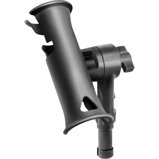 RAM Mount Tube Jr. Fishing Rod Holder w/Standard 4" Length Post Spline [RAP-390-STU] - Premium Fishing Rod Holders from RAM Mounting Systems - Just $17.99! Shop now at Brushy Creek Marine