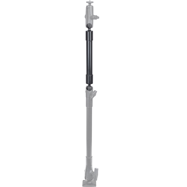 RAM Mount 12.75" Long Extension Pole w/2 1" Balls [RAP-BB-230-14U] - Premium Kayak Mounts from RAM Mounting Systems - Just $17.49! Shop now at Brushy Creek Marine