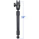 RAM Mount 14" Long Extension Pole w/2 1" Ball Ends and Double Socket Arm [RAP-BB-230-14-201U] - Premium Kayak Mounts from RAM Mounting Systems - Just $27.99! Shop now at Brushy Creek Marine
