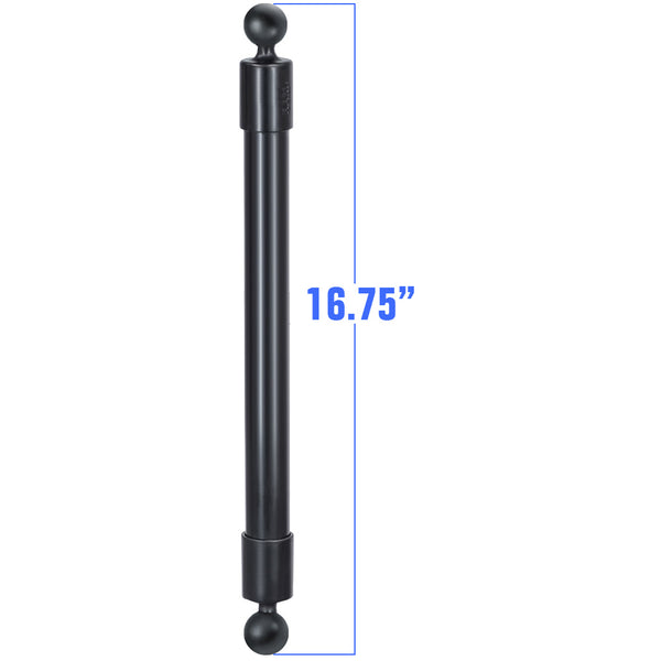 RAM Mount 16.75" Long Extension Pole with 2 1" Diameter Ball Ends [RAP-BB-230-18U] - Premium Kayak Mounts from RAM Mounting Systems - Just $24.99! Shop now at Brushy Creek Marine