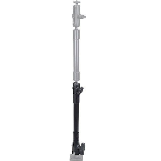 RAM Mount 14" Long Extension Pole w/1" and 1.5" Single Open Socket [RAP-CB-201-14U] - Premium Kayak Mounts from RAM Mounting Systems - Just $29.49! Shop now at Brushy Creek Marine