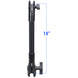 RAM Mount 14" Long Extension Pole w/1" and 1.5" Single Open Socket [RAP-CB-201-14U] - Premium Kayak Mounts from RAM Mounting Systems - Just $29.99! Shop now at Brushy Creek Marine