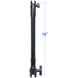 RAM Mount 18" Long Extension Pole w/1" and 1.5" Single Open Sockets [RAP-CB-201-18U] - Premium Kayak Mounts from RAM Mounting Systems - Just $36.99! Shop now at Brushy Creek Marine