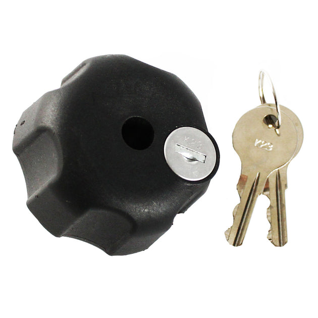 RAM Mount Knob w/Lock & 5/16"-18 Brass Hole - C-Size [RAM-KNOB5LU] - Premium C Size from RAM Mounting Systems - Just $31.49! Shop now at Brushy Creek Marine