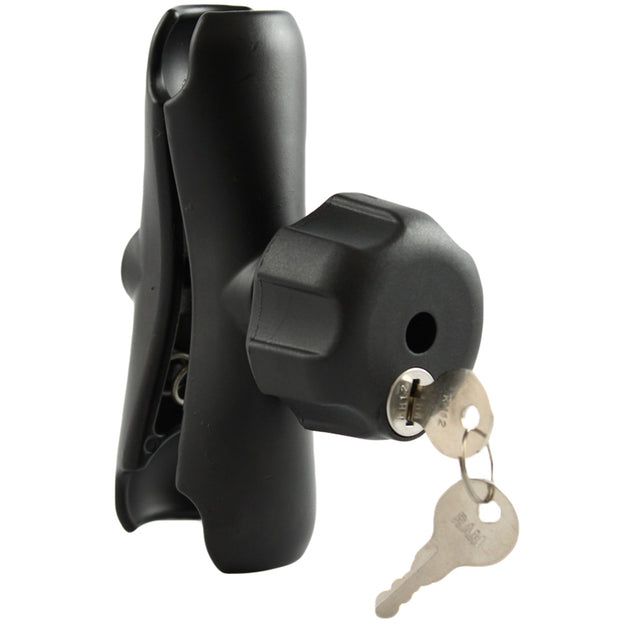 RAM Mount Double Socket Arm w/Locking Knob f/1.5" Ball Bases [RAM-201LU] - Premium C Size from RAM Mounting Systems - Just $59.99! Shop now at Brushy Creek Marine