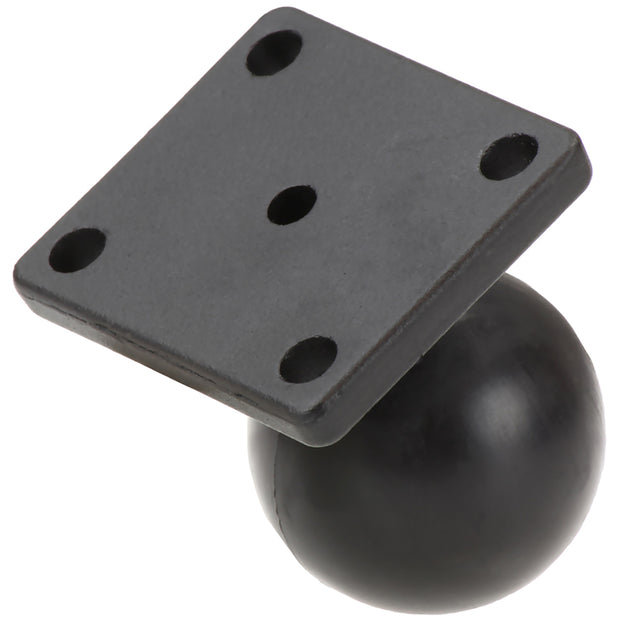 RAM Mount 2" x 1.7" Base w/AMPs Hole Pattern & 1.5" Ball [RAM-347U] - Premium C Size from RAM Mounting Systems - Just $13.99! Shop now at Brushy Creek Marine