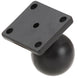 RAM Mount 2" x 1.7" Base w/AMPs Hole Pattern & 1.5" Ball [RAM-347U] - Premium C Size from RAM Mounting Systems - Just $14.49! Shop now at Brushy Creek Marine