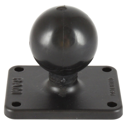 RAM Mount 2" x 2.5" Rectangle Base w/1.5" Ball [RAM-202U-225] - Premium C Size from RAM Mounting Systems - Just $17.99! Shop now at Brushy Creek Marine