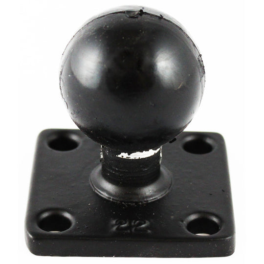 RAM Mount 2" x 2" Square Base w/1.5" Ball [RAM-202U-22] - Premium C Size from RAM Mounting Systems - Just $22.99! Shop now at Brushy Creek Marine