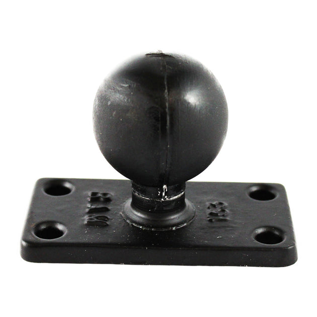 RAM Mount 1.5" x 3" Rectangle Base w/1.5" Ball [RAM-202U-153] - Premium C Size from RAM Mounting Systems - Just $16.99! Shop now at Brushy Creek Marine