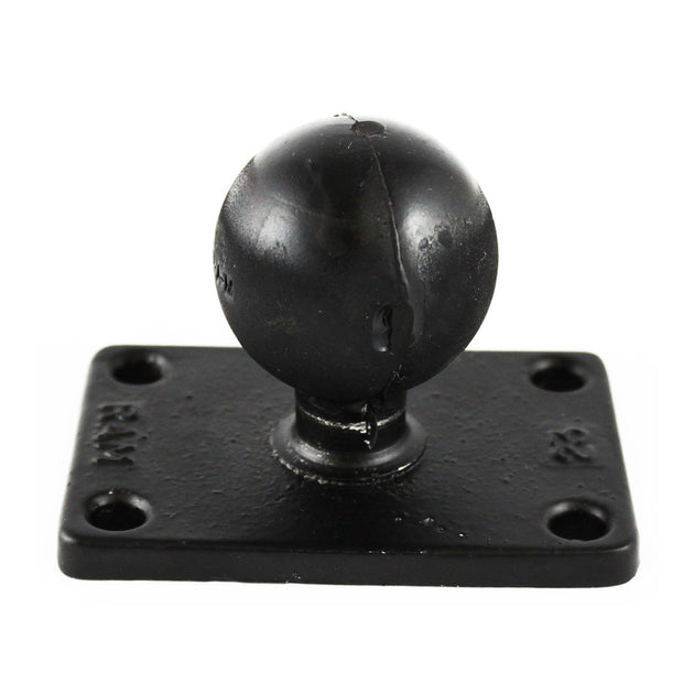 RAM Mount 2" x 3" Rectangle Base w/1.5" Ball [RAM-202U-23] - Premium C Size from RAM Mounting Systems - Just $24.49! Shop now at Brushy Creek Marine