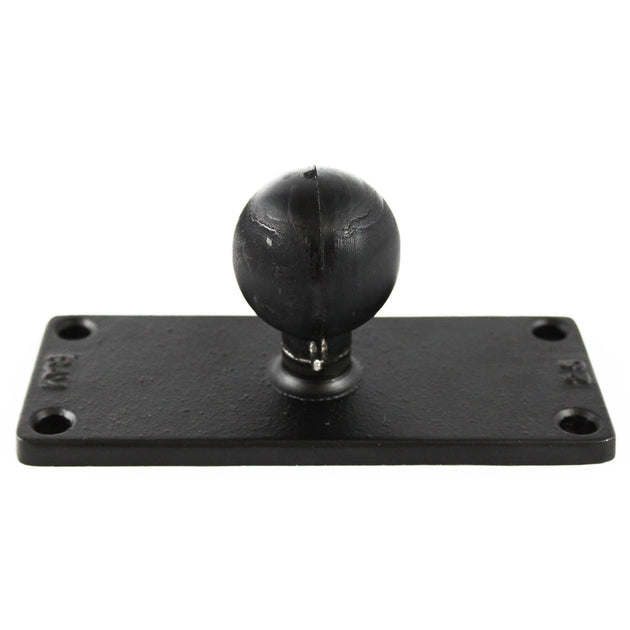 RAM Mount 2" x 5" Rectangular Base w/1.5" Ball [RAM-202U-25] - Premium C Size from RAM Mounting Systems - Just $36.49! Shop now at Brushy Creek Marine