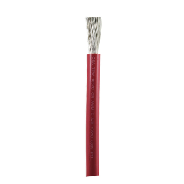 Ancor Red 1/0 AWG Battery Cable - Sold By The Foot [1165-FT] - Premium Wire from Ancor - Just $8.99! Shop now at Brushy Creek Marine