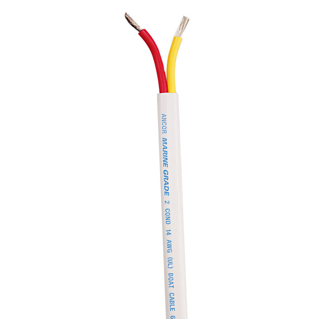Ancor Safety Duplex Cable - 16/2 - 2x1mm - Red/Yellow - Sold By The Foot [1247-FT] - Premium Wire from Ancor - Just $1.80! Shop now at Brushy Creek Marine
