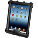 RAM Mount Tab-Tite Universal Clamping Cradle f/Apple iPad w/LifeProof & Lifedge Cases [RAM-HOL-TAB17U] - Premium Tablet Mounts from RAM Mounting Systems - Just $34.99! Shop now at Brushy Creek Marine