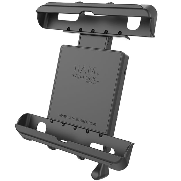 RAM Mount Tab-Lock Universal Locking Cradle f/Apple iPad w/LifeProof & Lifedge Cases [RAM-HOL-TABL17U] - Premium Tablet Mounts from RAM Mounting Systems - Just $84.99! Shop now at Brushy Creek Marine