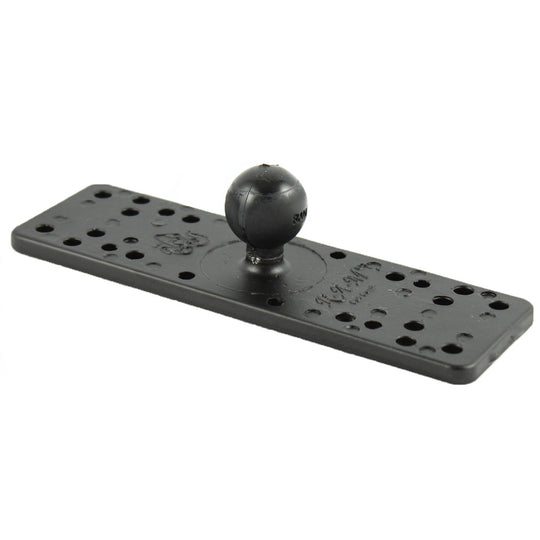 RAM Mount 6.25" x 2" Rectangle Base w/1" Ball [RAM-B-111BU] - Premium Surface Mount from RAM Mounting Systems - Just $17.49! Shop now at Brushy Creek Marine