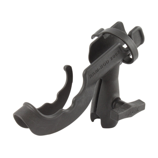 RAM Mount RAM-ROD 2007 Fishing Rod Holder w/Single Socket f/1.5" Diameter Ball Bases [RAP-340NB] - Premium Rod Holders from RAM Mounting Systems - Just $19.99! Shop now at Brushy Creek Marine