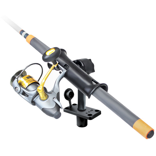 RAM Mount RAM Tube Jr. Fishing Rod Holder w/Standard 6" Length Post Spline & Flush Mounting Base [RAP-390-FU] - Premium Rod Holders from RAM Mounting Systems - Just $26.49! Shop now at Brushy Creek Marine