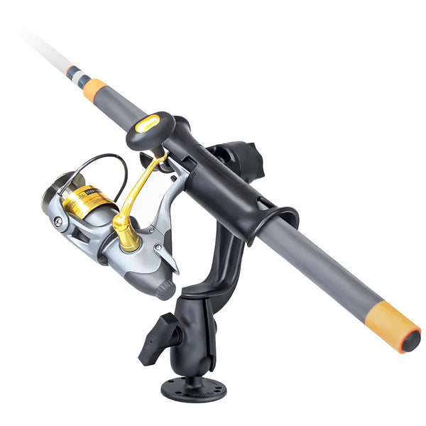 RAM Mount Ram Tube Jr. Rod Holder w/ RAM-ROD Revolution Ratchet/Socket System [RAP-390-RBU] - Premium Rod Holders from RAM Mounting Systems - Just $39.49! Shop now at Brushy Creek Marine