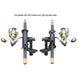 RAM Mount RAM Tube Jr. Rod Holder w/Short 4" Length Post Spline & Flush Mounting Base [RAP-390-SFU] - Premium Rod Holders from RAM Mounting Systems - Just $24.99! Shop now at Brushy Creek Marine
