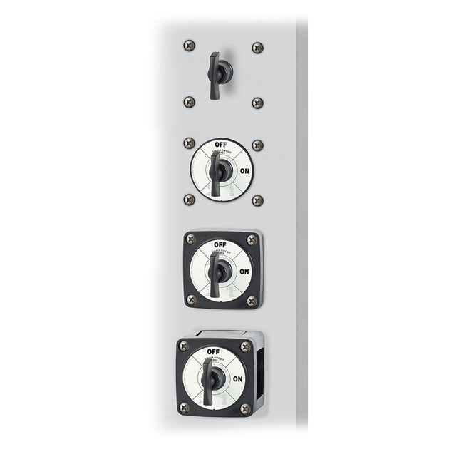 Blue Sea 6005200 Battery Switch Single Circuit ON-OFF - Black [6005200] - Premium Battery Management from Blue Sea Systems - Just $44.99! Shop now at Brushy Creek Marine