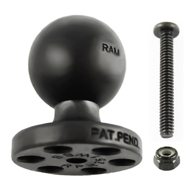 RAM Mount STACK-N-STOW Topside Base w/1" Ball [RAP-395T-BBU] - Premium Kayak Mounts from RAM Mounting Systems - Just $8.49! Shop now at Brushy Creek Marine