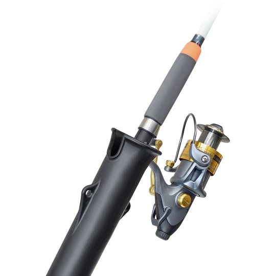 RAM Mount Tough-Tube Fishing Rod Holder w/3" Long Ratchet Spline Post Arm [RAP-394-SSTU] - Premium Rod Holders from RAM Mounting Systems - Just $23.99! Shop now at Brushy Creek Marine