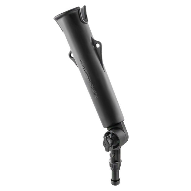 RAM Mount Tough-Tube Fishing Rod Holder w/3" Long Ratchet Spline Post Arm [RAP-394-SSTU] - Premium Rod Holders from RAM Mounting Systems - Just $23.99! Shop now at Brushy Creek Marine