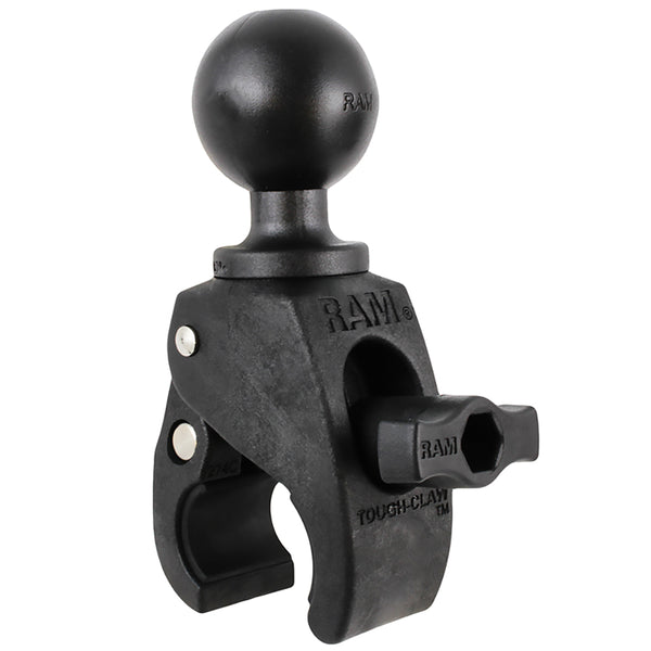 RAM Mount Small Tough-Claw w/1.5" Diameter Rubber Ball [RAP-400U] - Premium Rail/Handle Bar Mounts from RAM Mounting Systems - Just $41.99! Shop now at Brushy Creek Marine