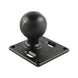 RAM Mount 75mm x 75mm VESA 3.625" Plate w/2.25" D Size Ball [RAM-D-2461U] - Premium D Size from RAM Mounting Systems - Just $34.49! Shop now at Brushy Creek Marine