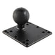 RAM Mount 100x100mm VESA Plate w/2.25" Ball [RAM-D-246U] - Premium D Size from RAM Mounting Systems - Just $36.99! Shop now at Brushy Creek Marine