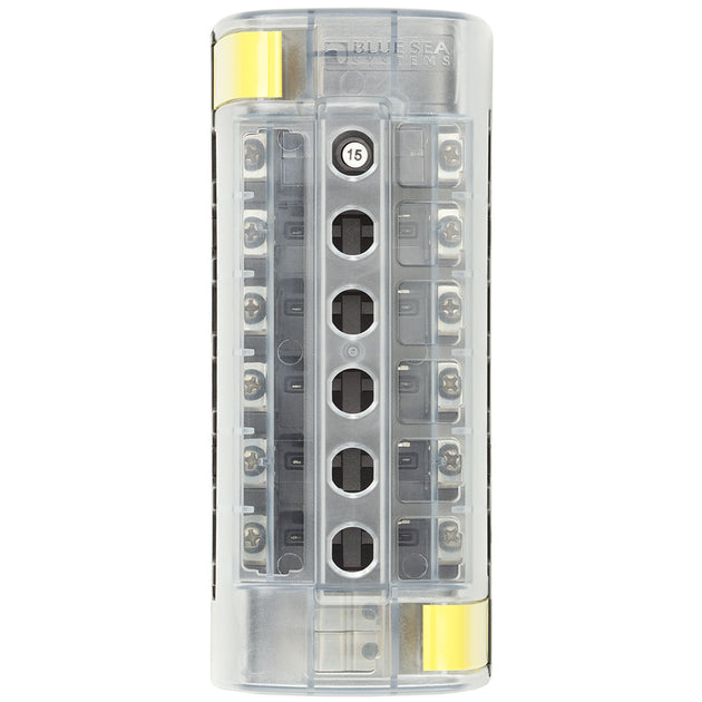Blue Sea 5050 ST CLB Circuit Breaker Block - 6 Position [5050] - Premium Circuit Breakers from Blue Sea Systems - Just $82.99! Shop now at Brushy Creek Marine