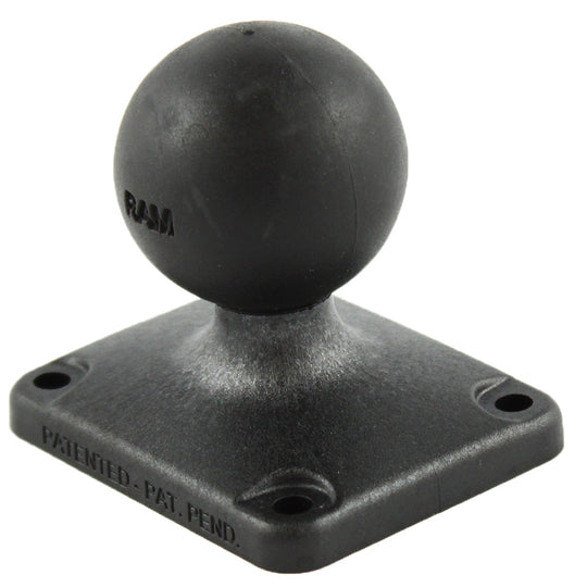RAM Mount 2" x 2.5" Rectangle Composite Base w/1.5" Ball [RAP-202U-225] - Premium Composite from RAM Mounting Systems - Just $11.99! Shop now at Brushy Creek Marine