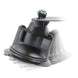 RAM Mount Dual Articulating Suction Cup Base w/1" Ball Base [RAM-B-189B-PIV1U] - Premium Suction Cup Mounts from RAM Mounting Systems - Just $65.99! Shop now at Brushy Creek Marine