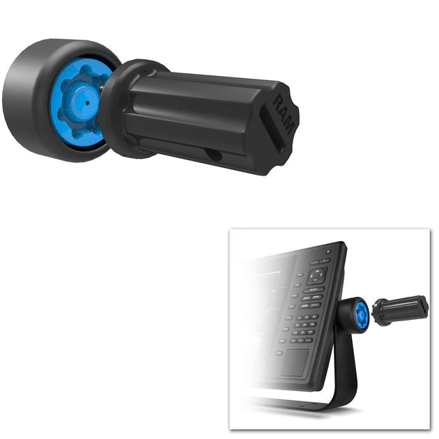 RAM Mount Pin-Lock Security Knob f/ Gimbal Brackets [RAP-S-KNOBGU] - Premium Marine Electronics Mounts from RAM Mounting Systems - Just $15.99! Shop now at Brushy Creek Marine