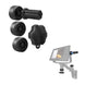 RAM Mount RAM Pin-Lock Security Kit f/Single Swing Arms  Gimbal Brackets [RAP-S-KNOBG-109U] - Premium Swing Arm Mounts from RAM Mounting Systems - Just $37.49! Shop now at Brushy Creek Marine