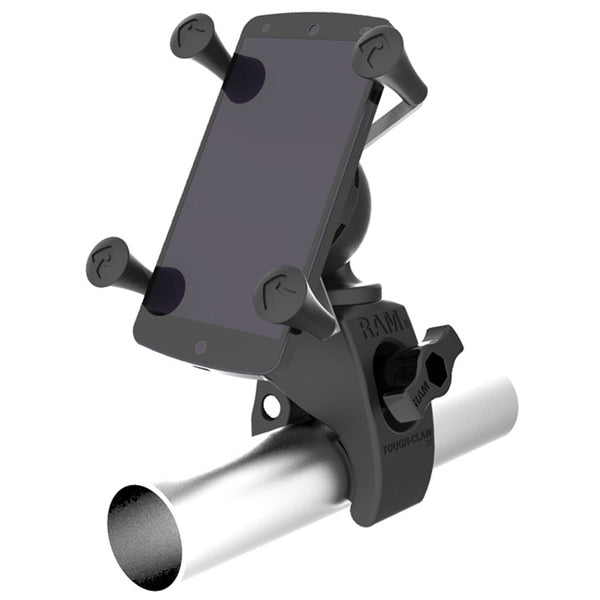 RAM Mount Tough-Claw Mount w/Universal X-Grip Phone Holder [RAM-HOL-UN7-400U] - Premium iPad/iPhone/iPod Mounts from RAM Mounting Systems - Just $65.99! Shop now at Brushy Creek Marine