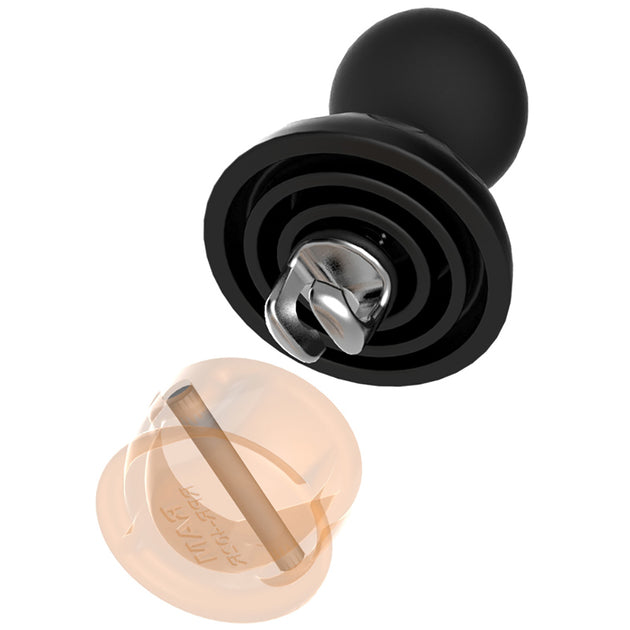 RAM Mount Leash Plug Adapter w/1.5" Diameter Ball [RAP-405U] - Premium Kayak Mounts from RAM Mounting Systems - Just $23.99! Shop now at Brushy Creek Marine
