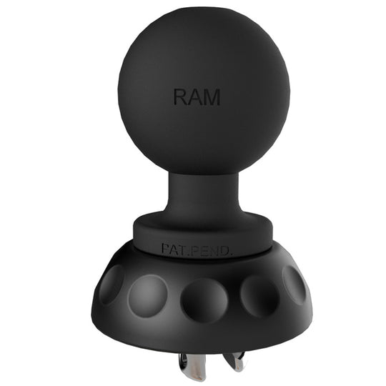 RAM Mount Leash Plug Adapter w/1.5" Diameter Ball [RAP-405U] - Premium Kayak Mounts from RAM Mounting Systems - Just $23.99! Shop now at Brushy Creek Marine