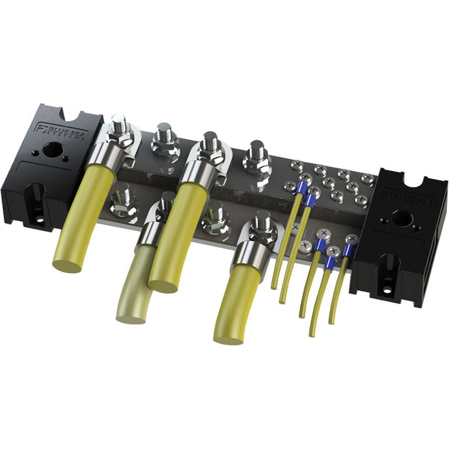 Blue Sea PowerBar 1000 - 8 3/8" Terminal Studs w/Cover [1990] - Premium Busbars, Connectors & Insulators from Blue Sea Systems - Just $265.99! Shop now at Brushy Creek Marine