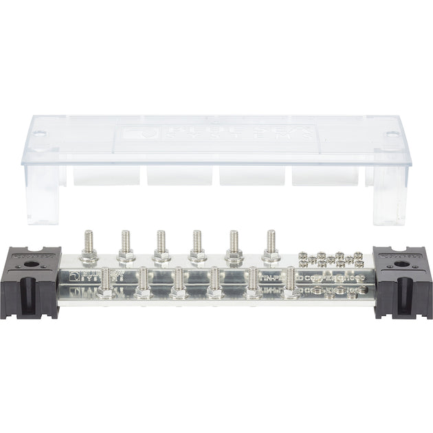 Blue Sea PowerBar 1000 - 12 5/16" Terminal Studs w/Cover [1993] - Premium Busbars, Connectors & Insulators from Blue Sea Systems - Just $331.99! Shop now at Brushy Creek Marine