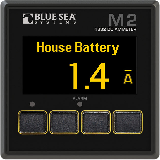 Blue Sea 1832 M2 DC Ammeter [1832] - Premium Meters & Monitoring from Blue Sea Systems - Just $499.99! Shop now at Brushy Creek Marine