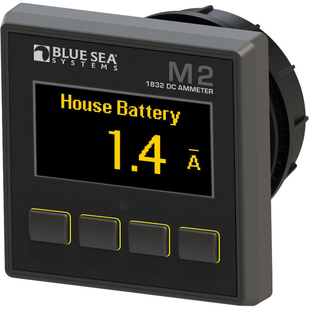 Blue Sea 1832 M2 DC Ammeter [1832] - Premium Meters & Monitoring from Blue Sea Systems - Just $499.99! Shop now at Brushy Creek Marine