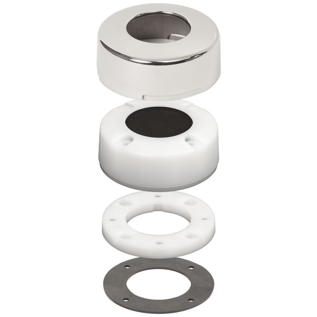 Blue Sea CableClam w/Stainless Steel Dress Cap - 1.40" [1003100] - Premium Wire Management from Blue Sea Systems - Just $54.99! Shop now at Brushy Creek Marine